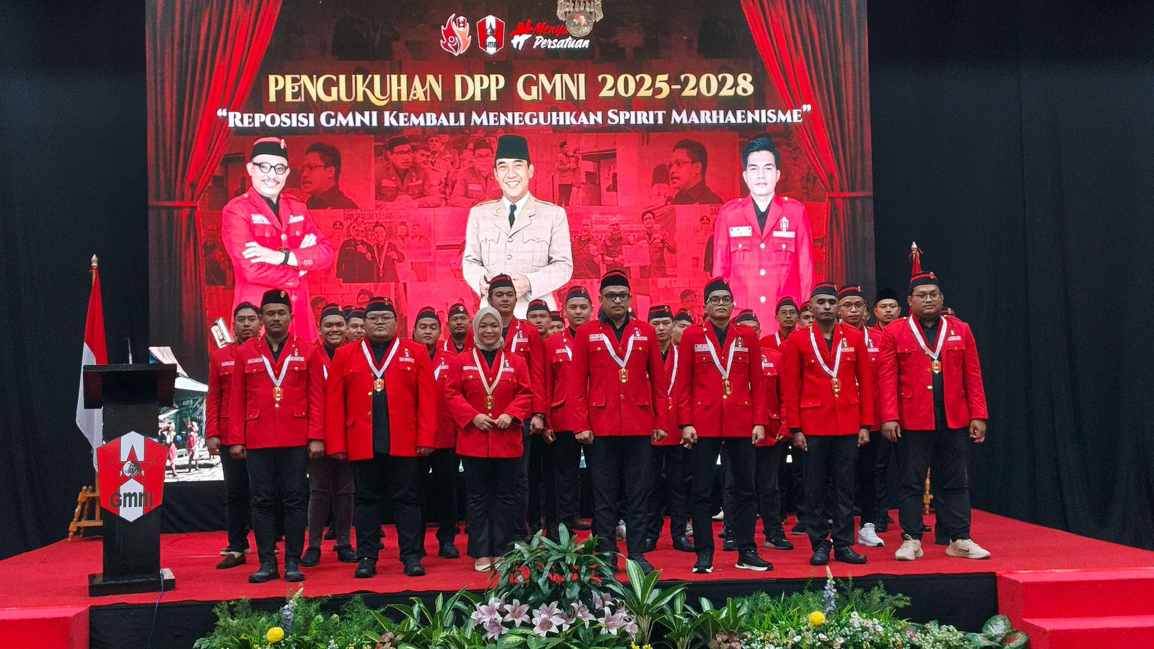 DPP GMNI 2025-2028 Dikukuhkan, Luncurkan REDLAB sebagai Laboratorium AI dan Media Analytics